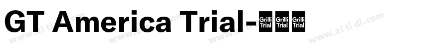 GT America Trial字体转换